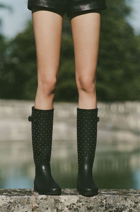 botte de pluie yves saint laurent|Saint Laurent Boots for Women .